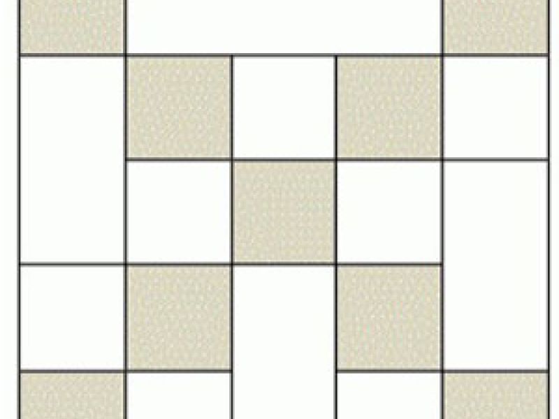 an empty crossword grid graphic