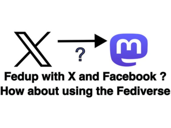 Graphic of X and Meta