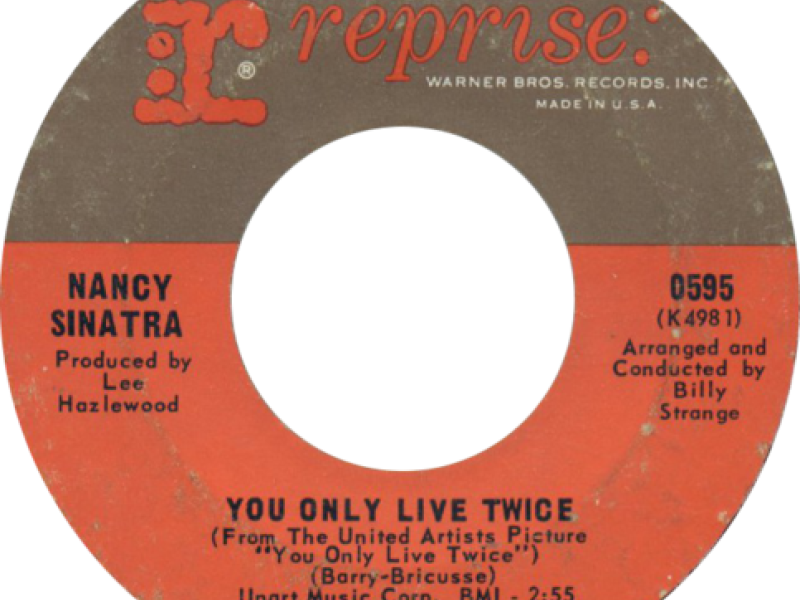 record of 'you only live twice'