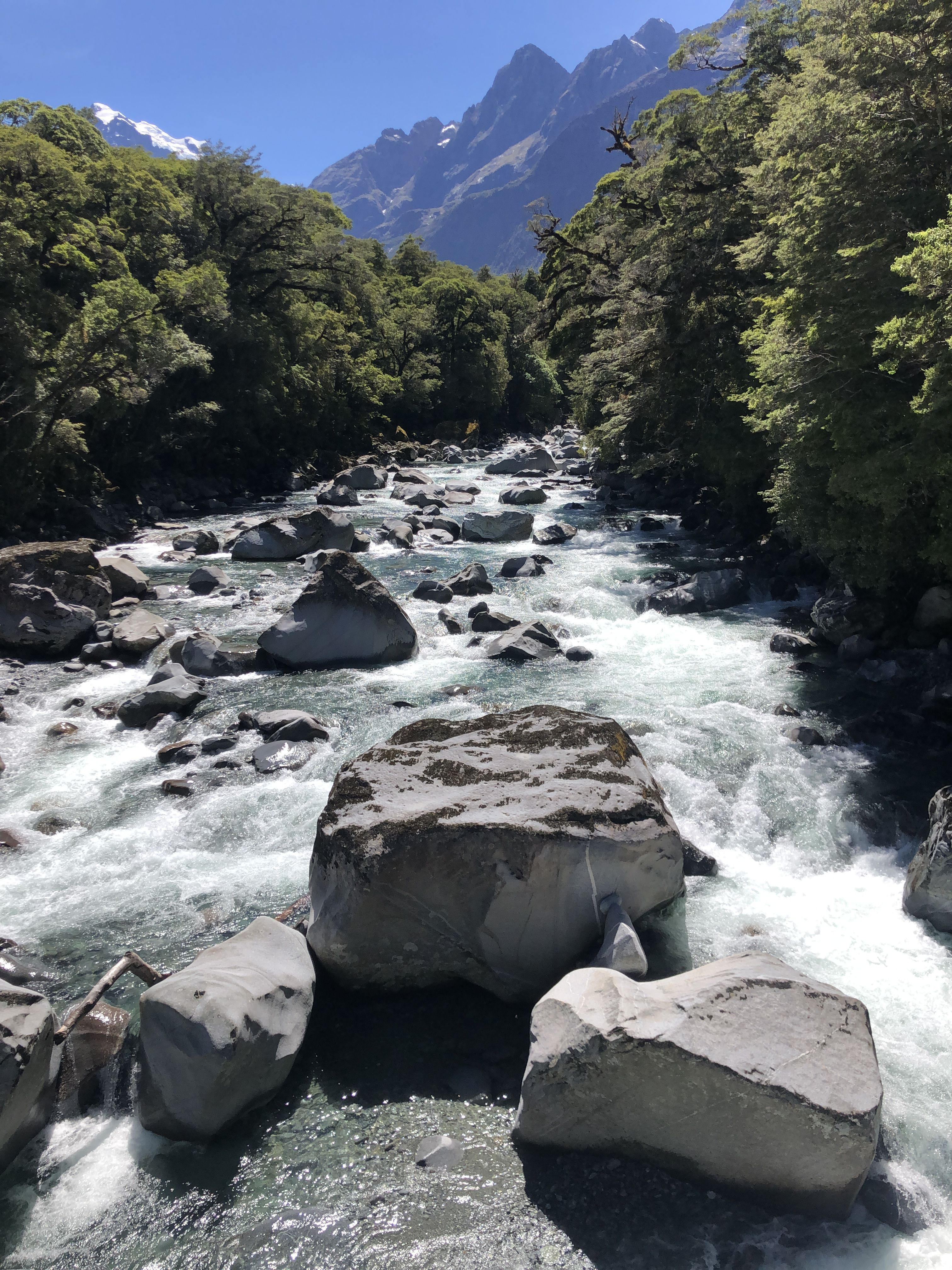 Photo of a waterfall