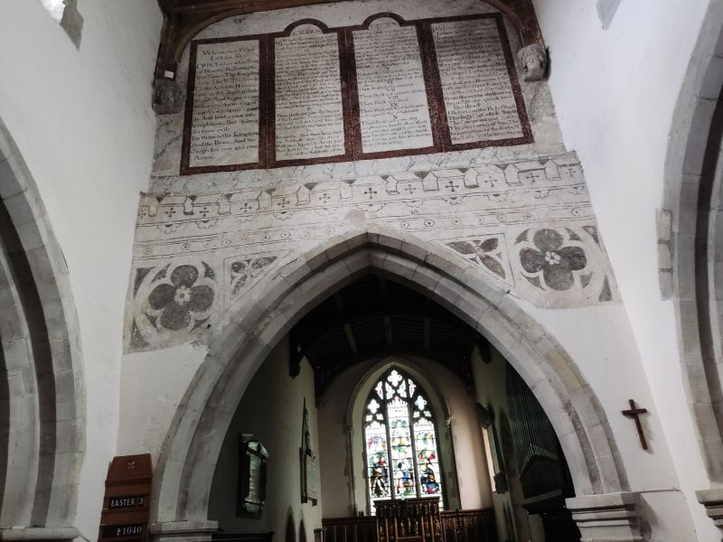 Photo of a parish church interior