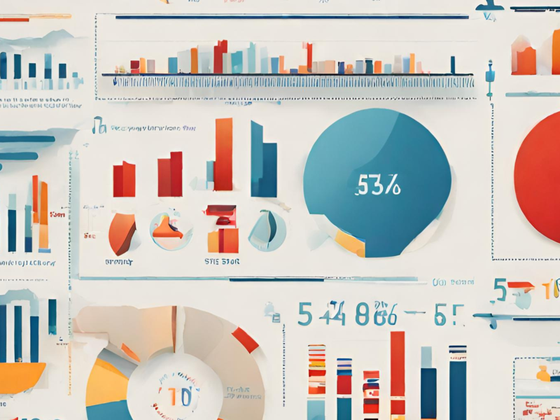 graphic of results tables and charts