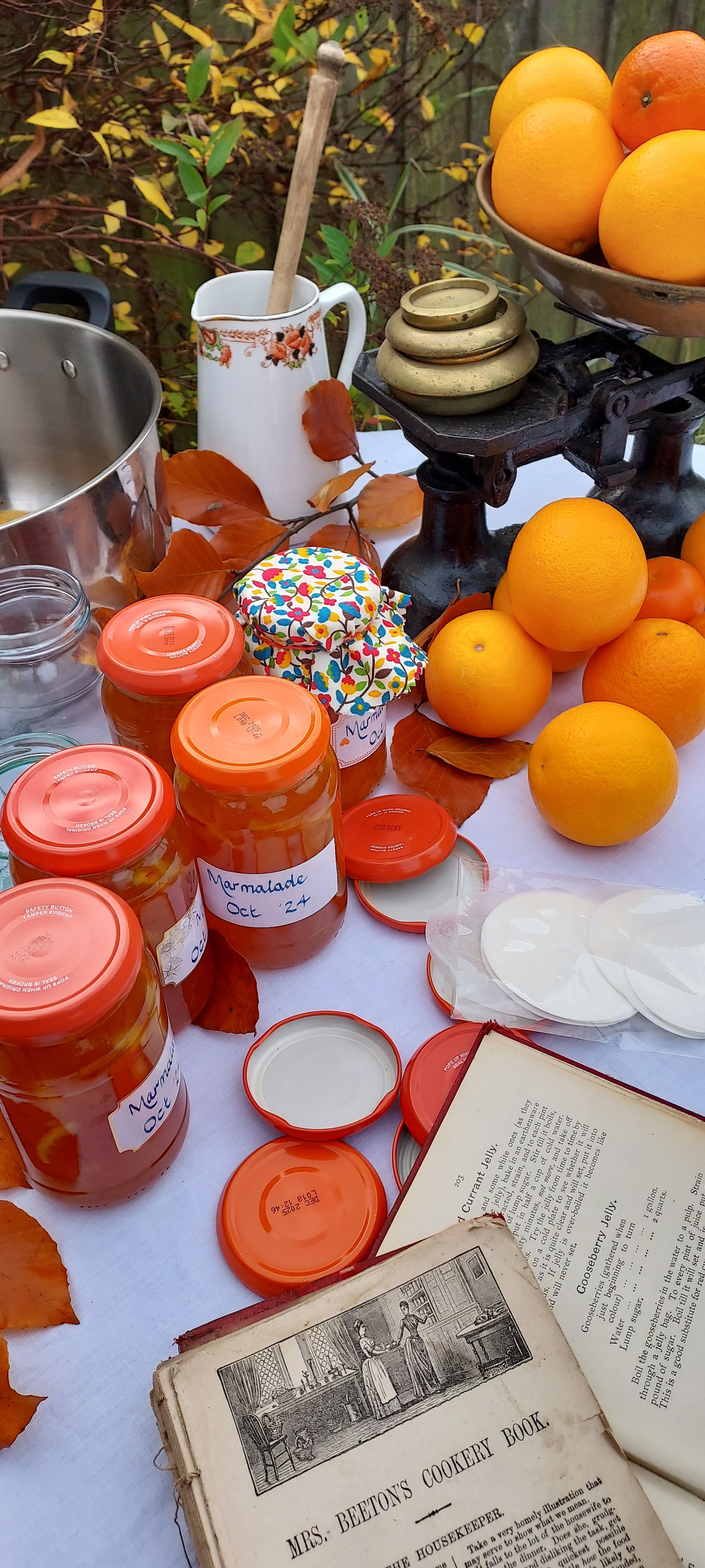 Photo of marmalade making equipment