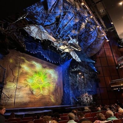 photo of a stage on a theatre