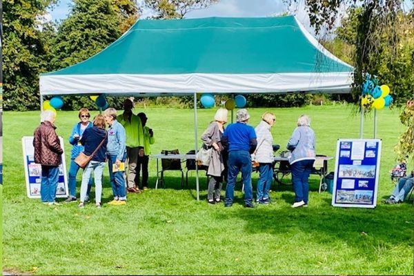 The sun shines on Preston Park at u3a Week event