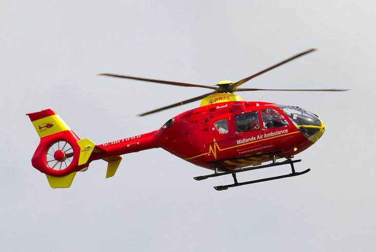 Midlands Air Ambulance CC BY 2.0 Tony Higsett, Flickr