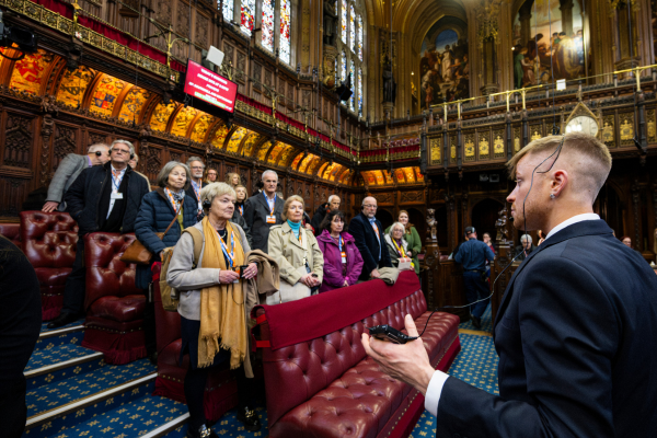 u3a members visit the House of Lords