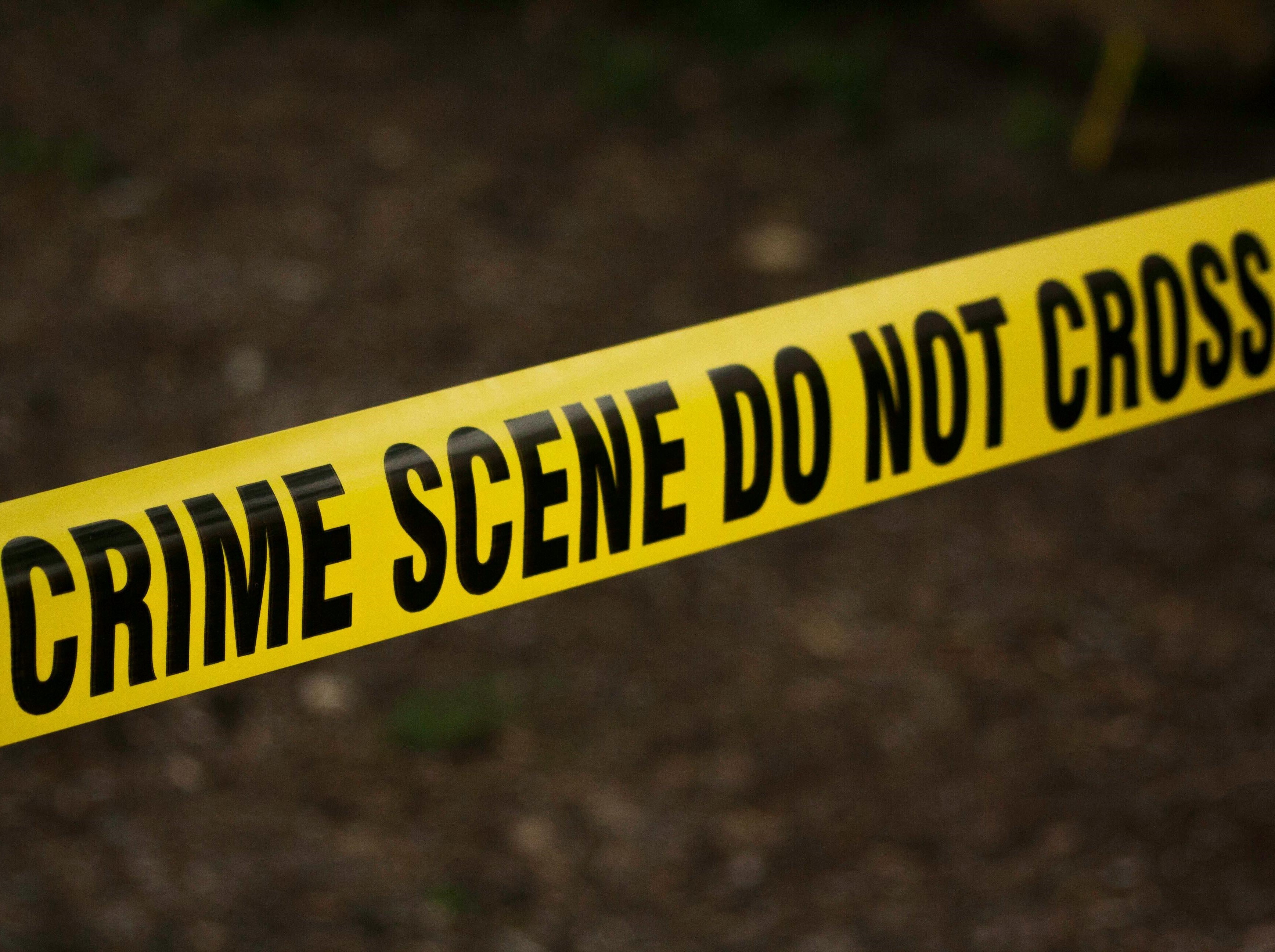Photo of crime scene police tape