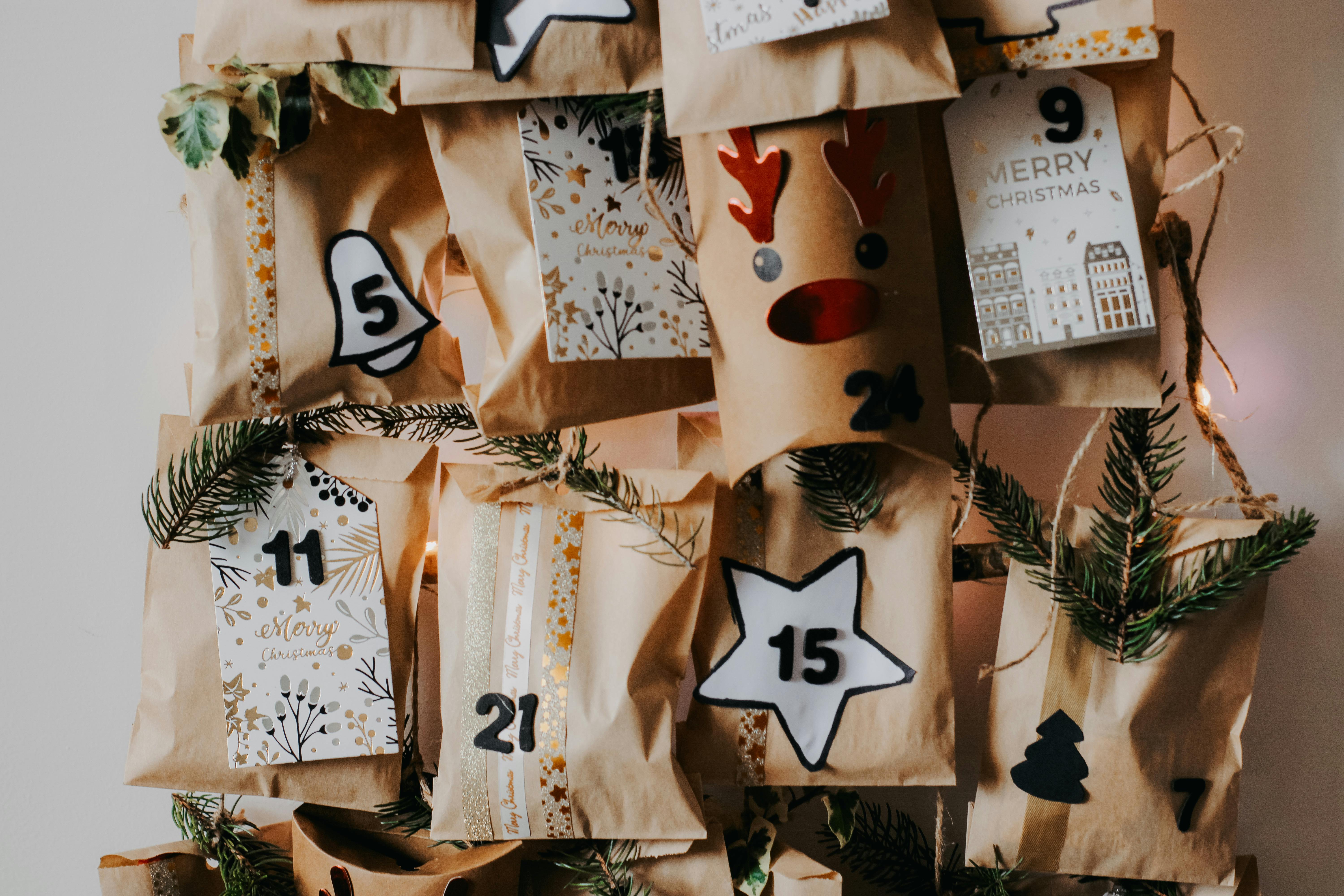 Decorative advent calendar