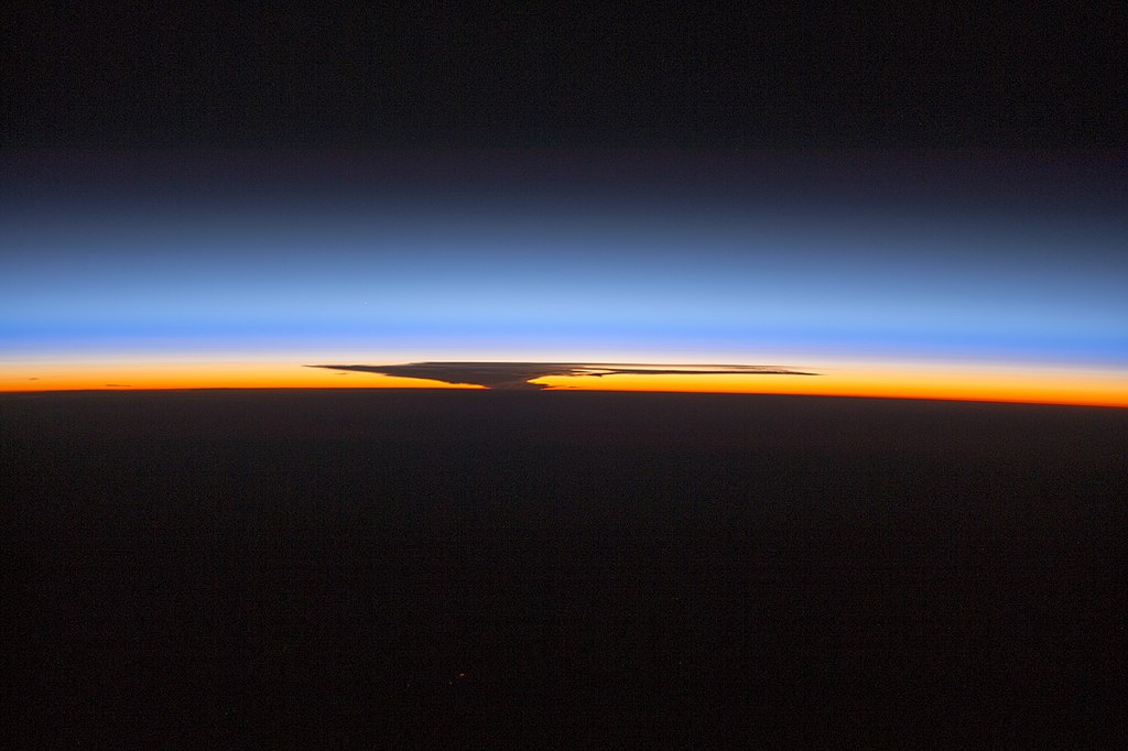 Photo of the ozone layer