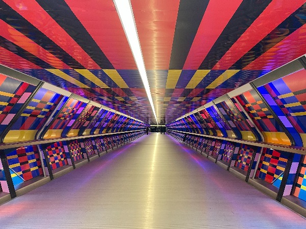 Tunnel of patterns