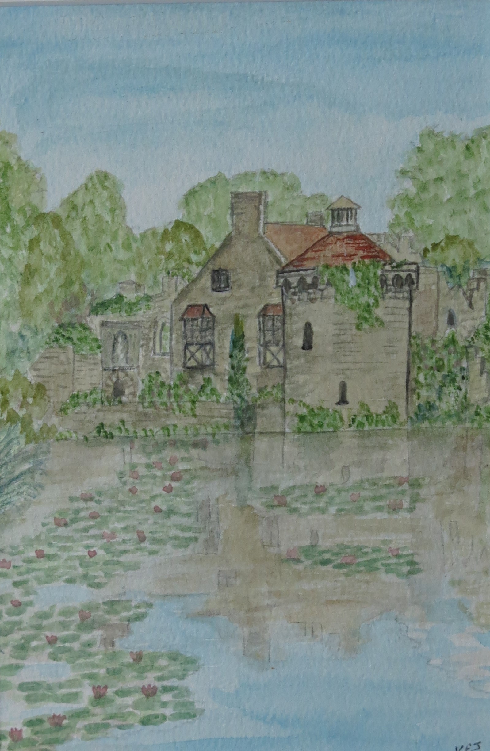 'Scotney Castle' by Kathy Main, Landudno u3a