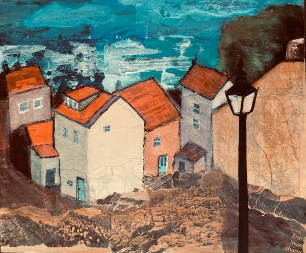 'Staithes' by Cathy Harris, Sheffield u3a