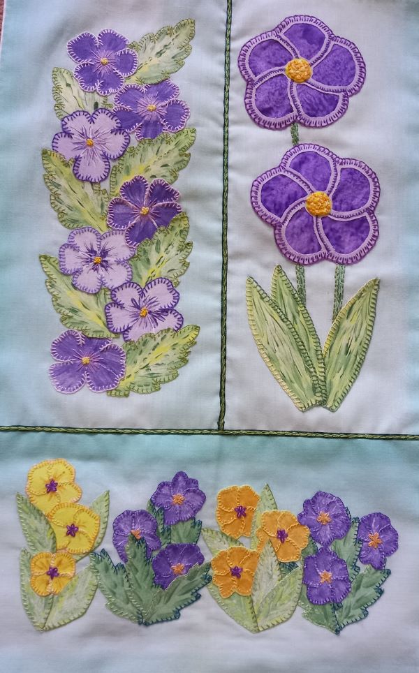 'Flowers & Leaves' by Pam Morris, Tavy District u3a