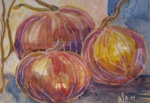 'Onions' by Liisa Brown, Hartley Wintney u3a