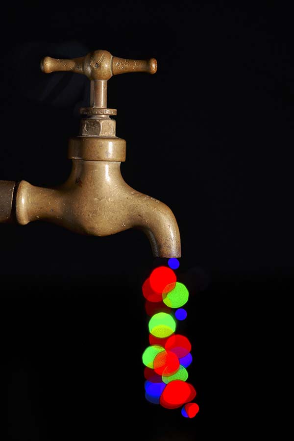 'Technicolour Tap' by Gerard Hayes of Witham & District (Essex) U3A