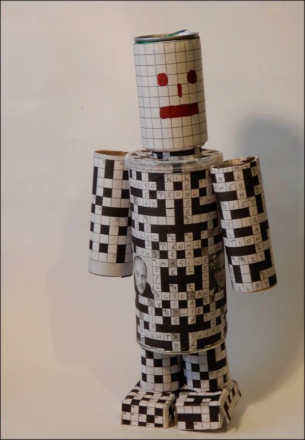 'Crossword Man' by Harry Borgerson of Monks Brook u3a