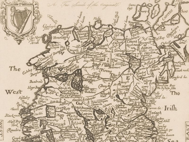 Historic map of ireland