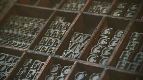 Old type tray