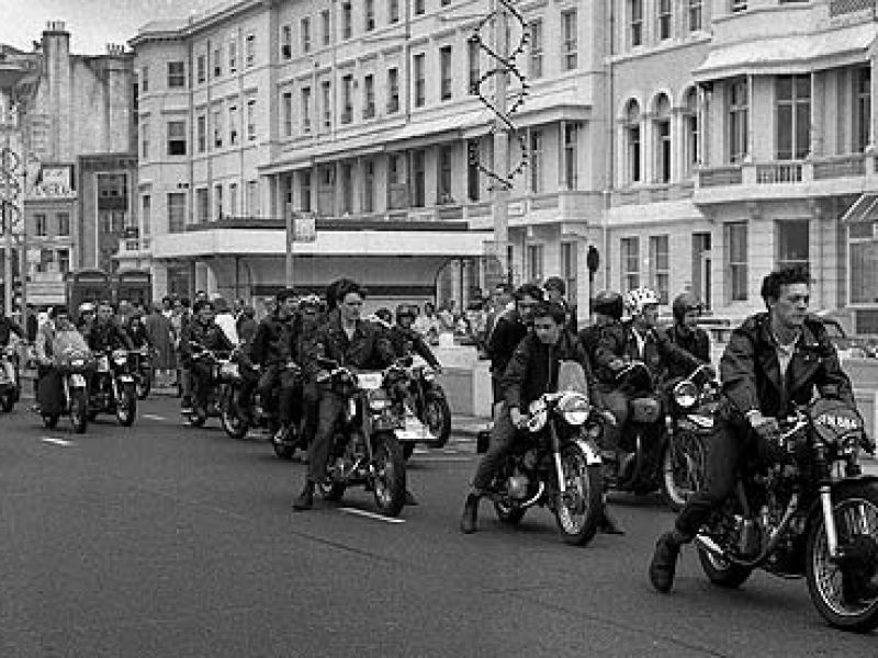 Mods and Rockers in Hastings
