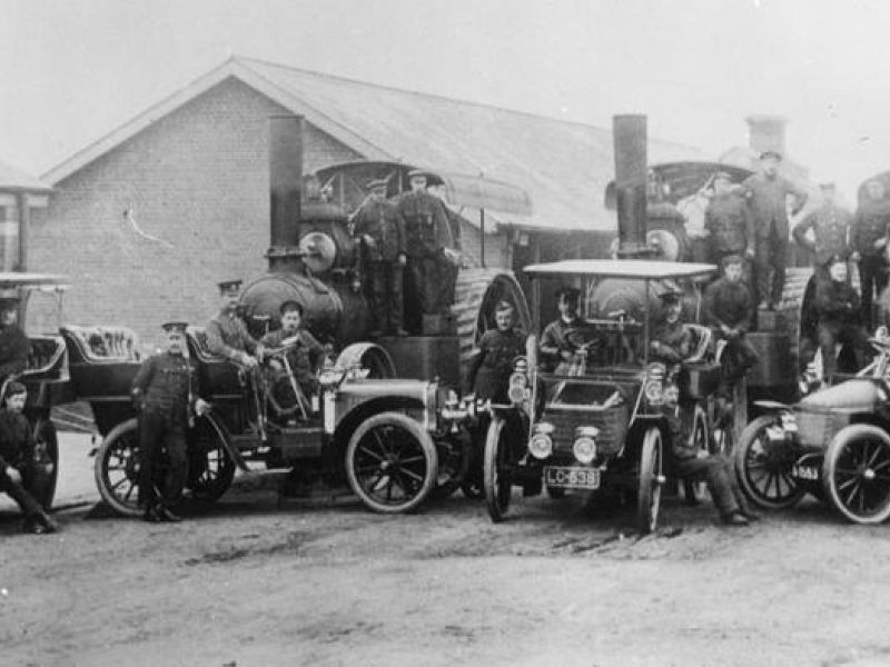 Historic army transport