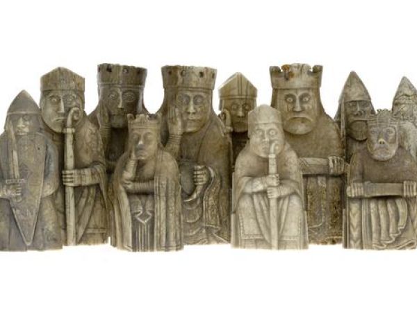 Photo of the Lewis Chessmen