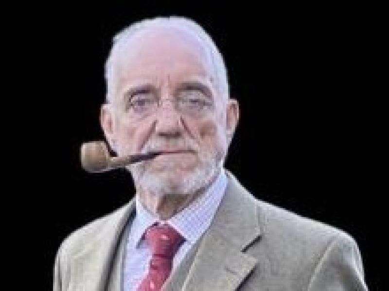 Speaker performing as CS Lewis