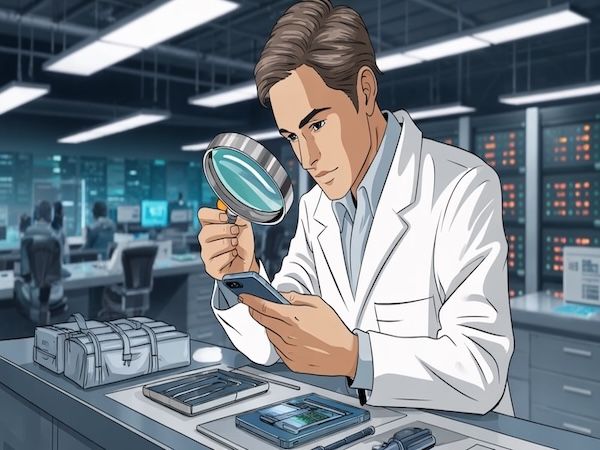 graphic of a digital detective