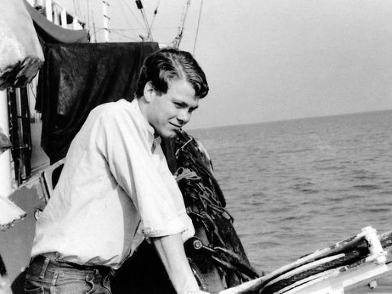 Nick on boat