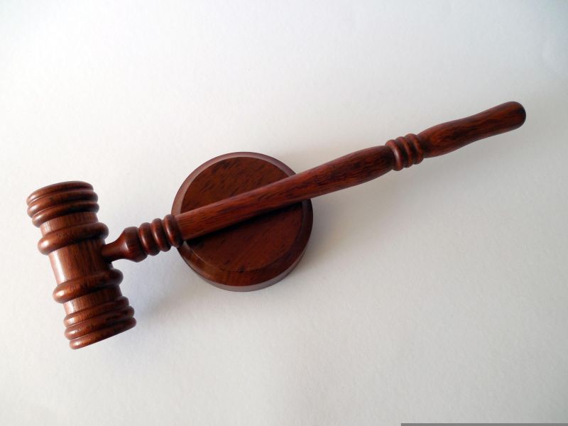 An auctioneer's hammer
