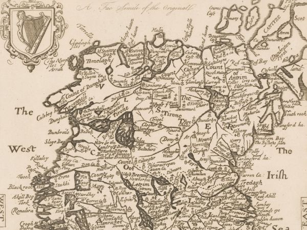 Historic map of ireland