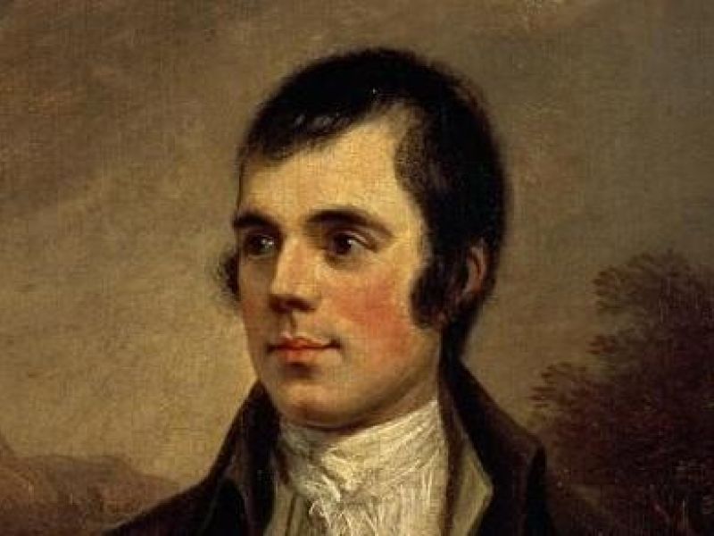 Painting of Robert Burns