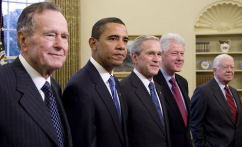 Five US presidents