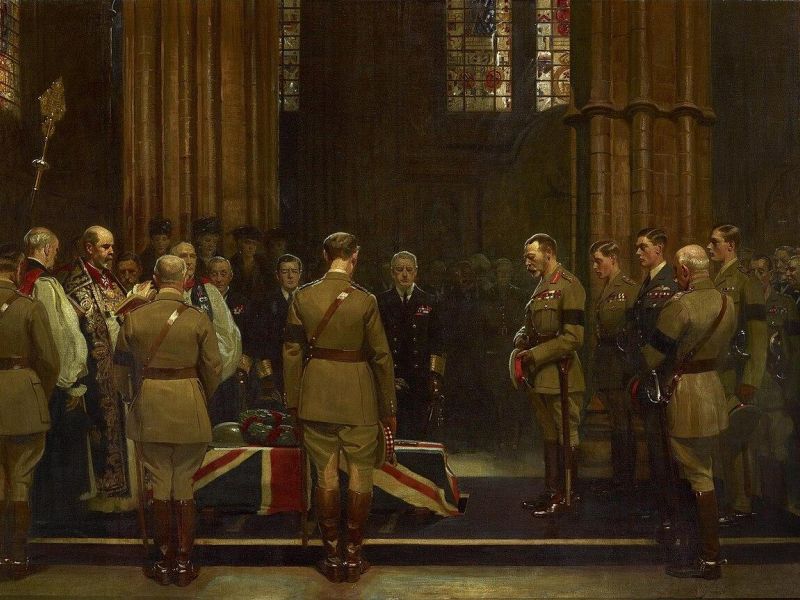Burial of the British Unknown Warrior