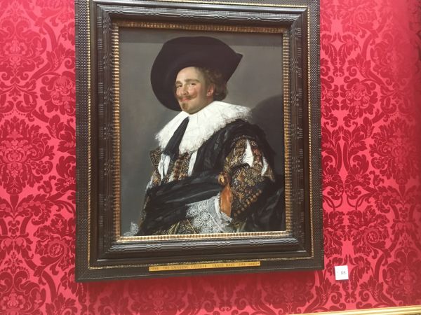 painting of laughing cavalier