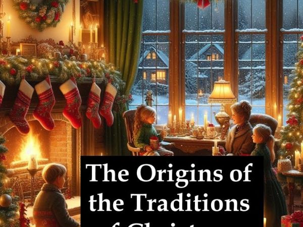 graphic of cosy christmas scene