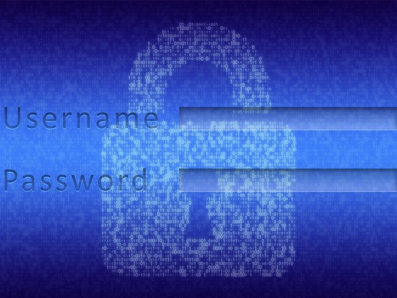 Illustration of a digital padlock