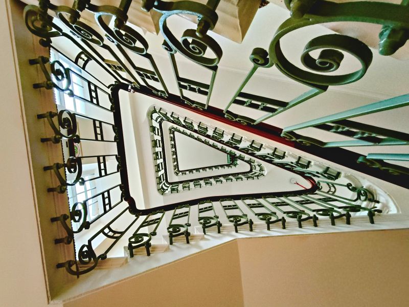 Photo of a fancy staircase