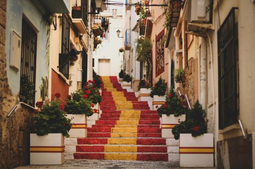 Steps in Spain