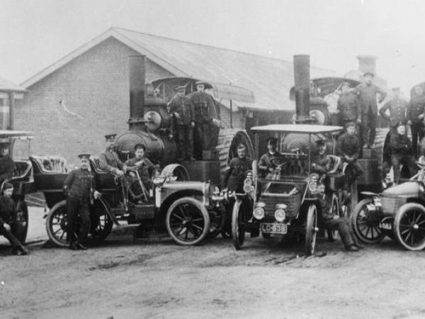 Historical army transport