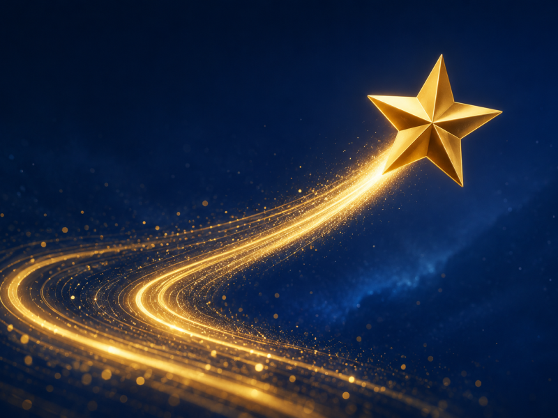 A travelling star