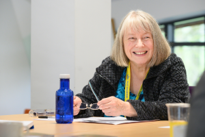 A u3a Trust Volunteer smiling