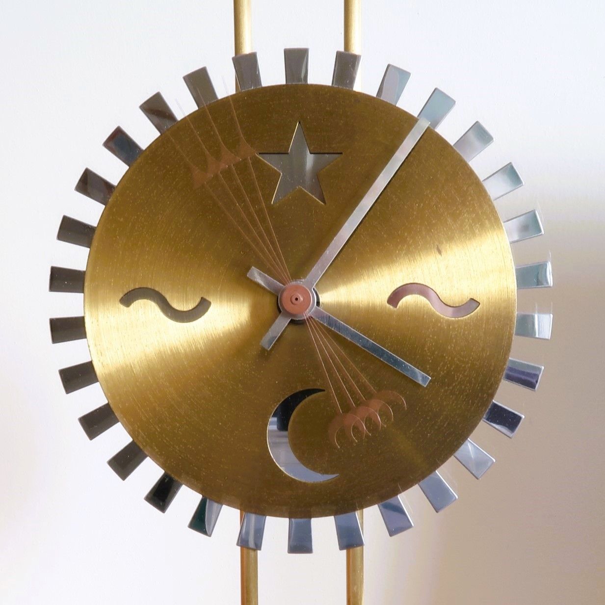 Photo of moving hands on a clock face