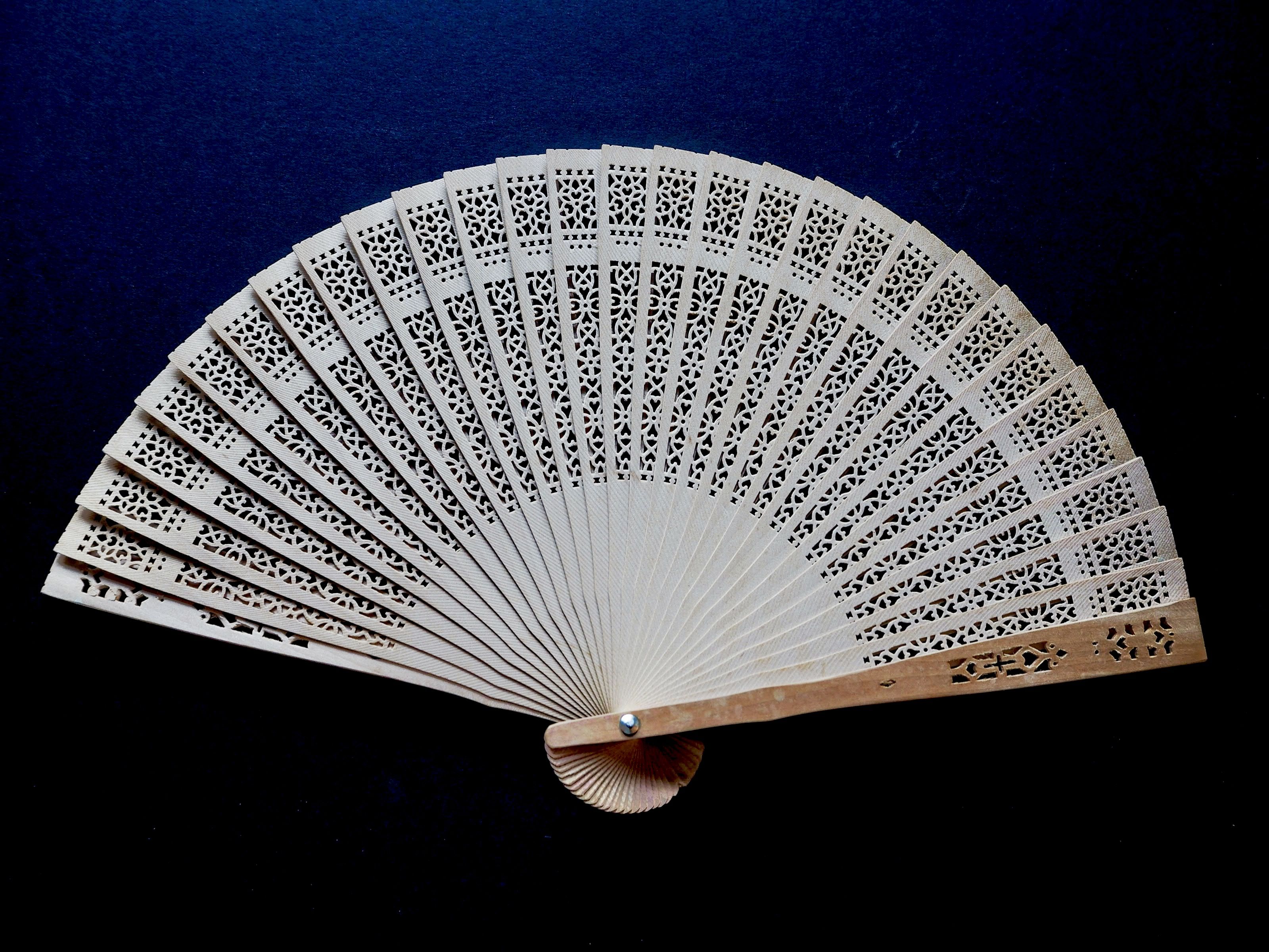 Photo of a unfolded fan