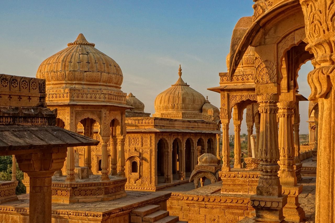 Photo of a temple at Jaisalmer